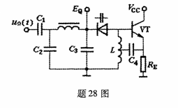 全国2010年1月高等教育自学考试非线性电子电路试(图4)